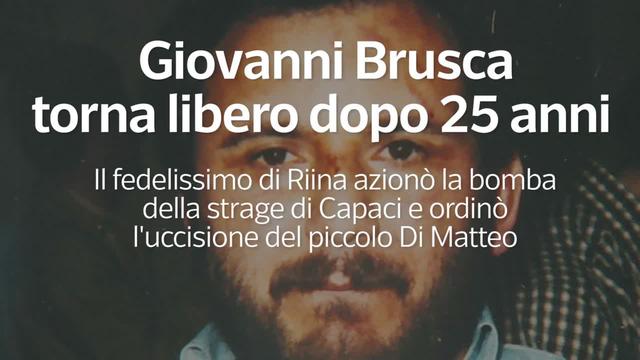 Mafia Giovanni Brusca torna libero dopo 25 anni