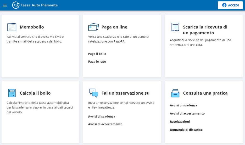 Bollo Auto Piemonte Come Si Paga Calcolo Esenzioni La Citt News