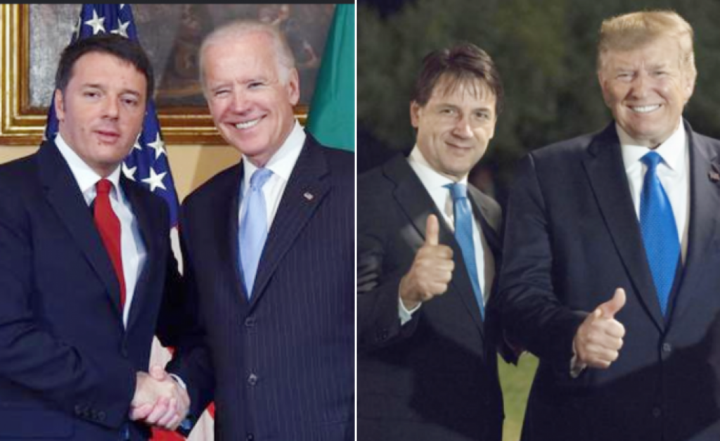 renzi biden conte trump 1397459