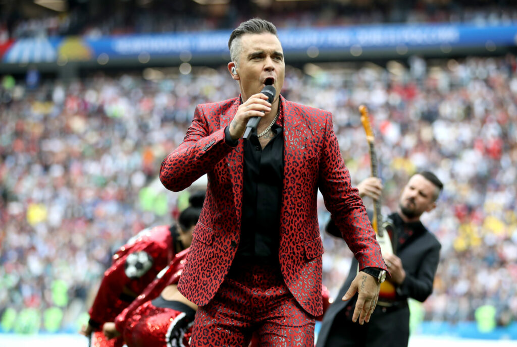 robbie williams world cup