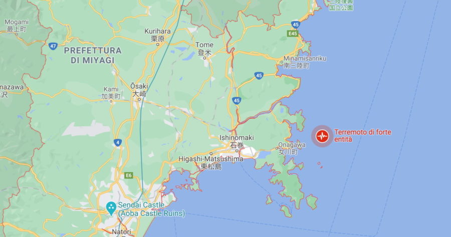 Terremoto in Giappone, rientrato allerta tsunami