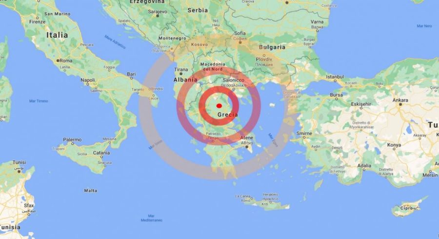 Terremoto in Grecia: nuova forte scossa vicino Larissa, sisma avvertito al sud Italia