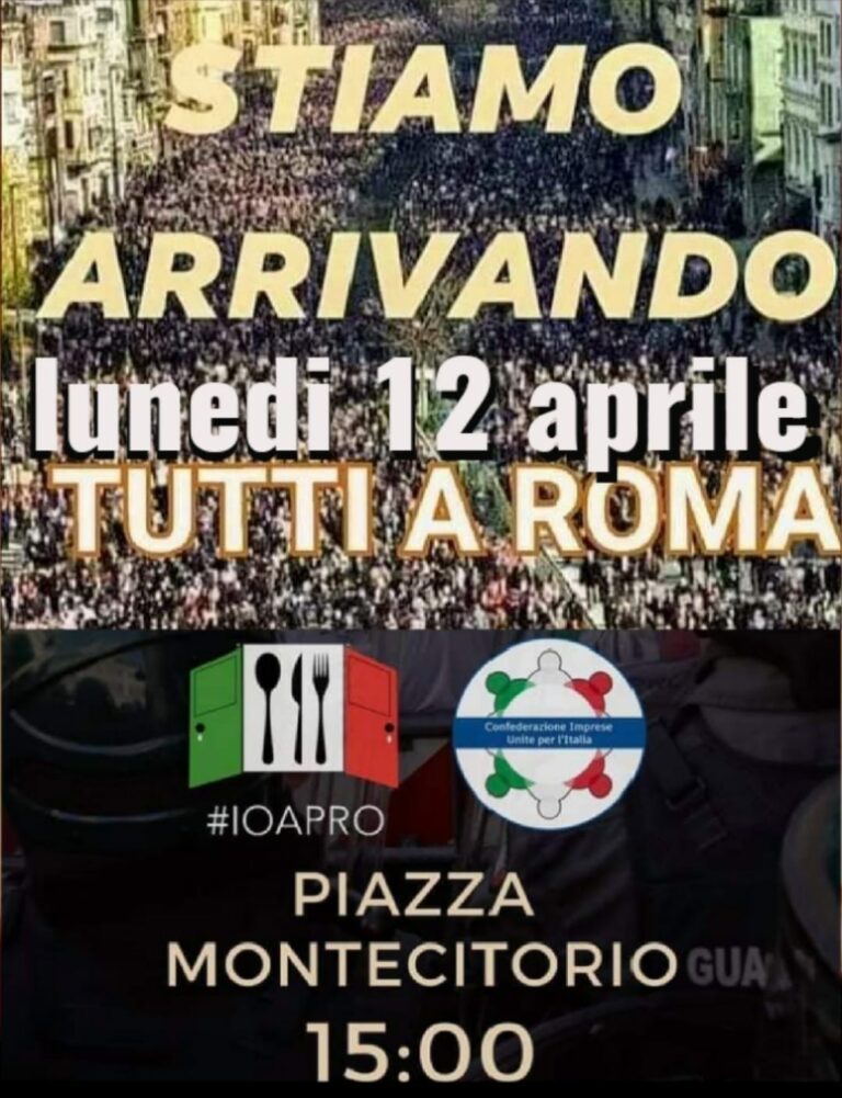 io apro 12 aprile 2021