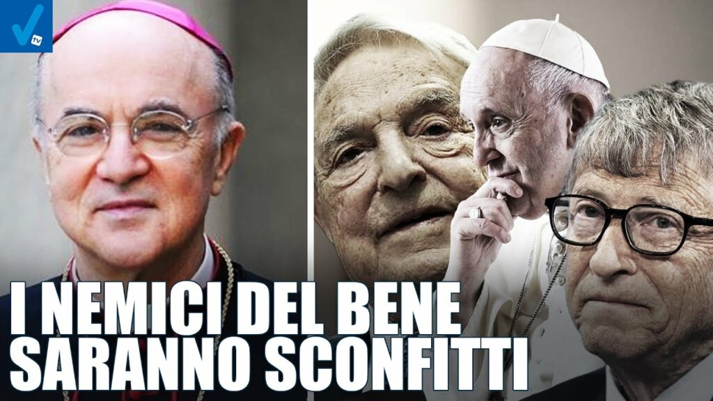 Mons. Vigano al summit di Venezia Chi presiede la Chiesa e marionetta nelle mani del burattinaio