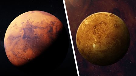 Stasera la congiunzione tra Venere e Marte: un bacio tra dio della guerra e dea dell’amore