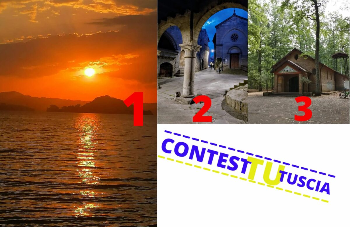 Contest TuTuscia: vince Emma, bambina di 7 anni, con il Lago di Bolsena al tramonto