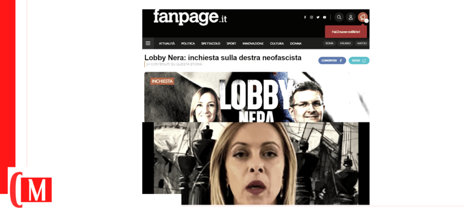 Inchiesta Fanpage su presunta “lobby nera”, giornalismo o politica?
