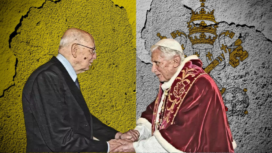 dimissioni di ratzinger napolitano 1200x675 1