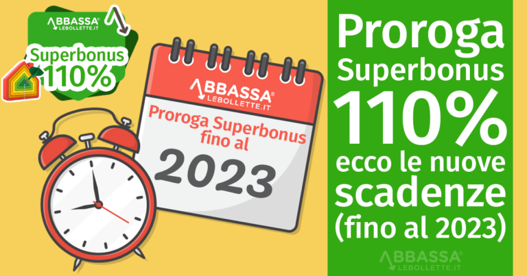 proroga superbonus 110 ecco le nuove scadenze fino al 2023