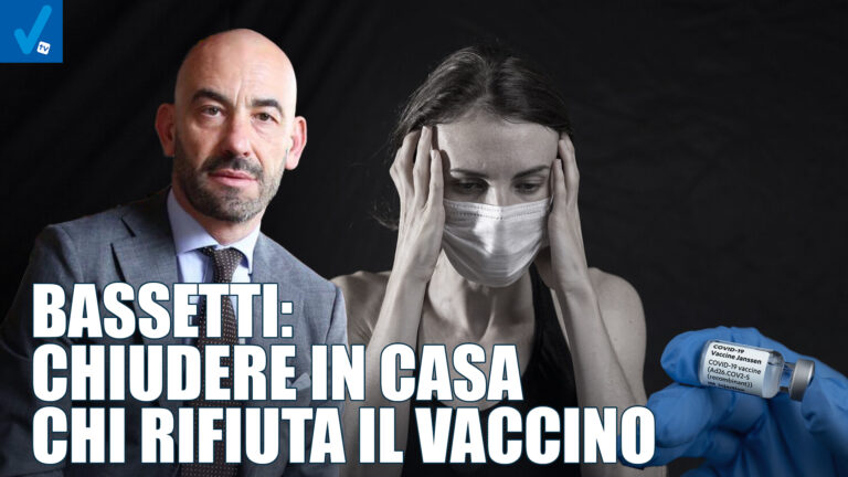 Bassetti chiudere in casa chi rifiuta il vaccino.