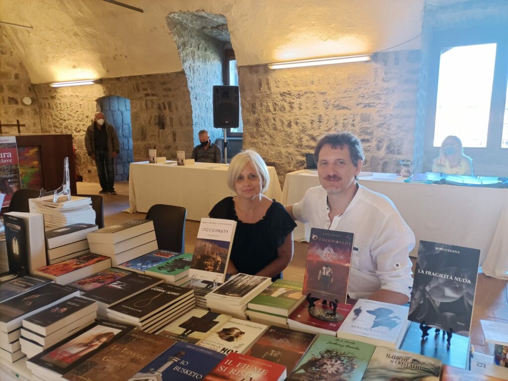 catia santoni con leditore draghetti