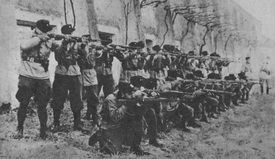 11 Gennaio1944: Al termine del celebre “processo di Verona” un plutone d’esecuzione fucila 5 alti gerarchi tedeschi