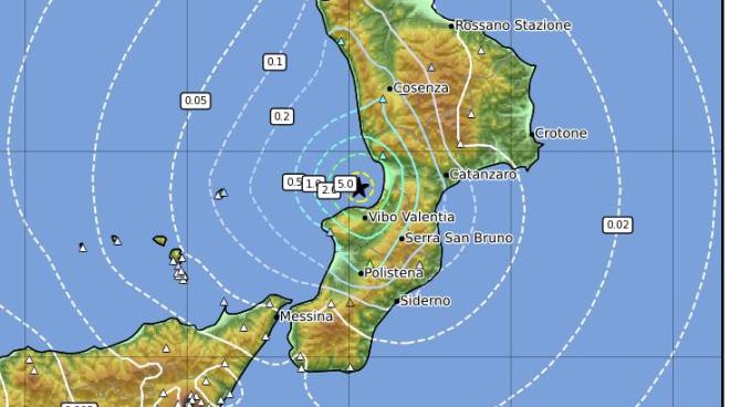 Terremoto oggi Vibo Valentia: scossa di 4.3. Paura in Calabria
