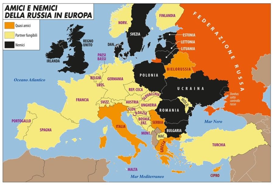 amici nemici russia in europa