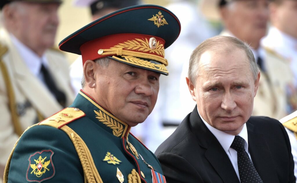Vladimir Putin Sergey Shoigu