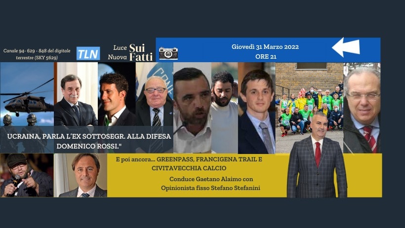 A Luce Nuova sui fatti in esclusiva l’ex Sottosegretario alla Difesa Domenico Rossi
