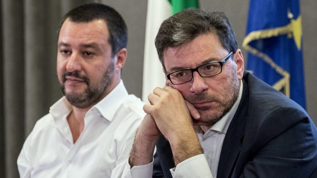 Giancarlo Giorgetti Matteo Salvini 1200x675 1