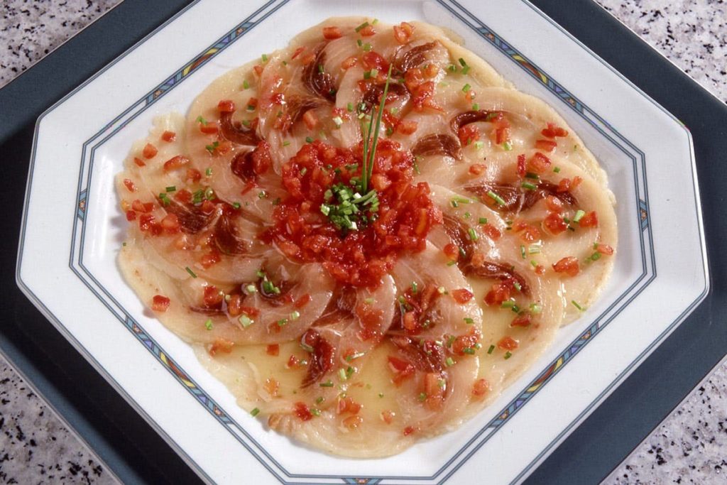 carpaccio pesce spada