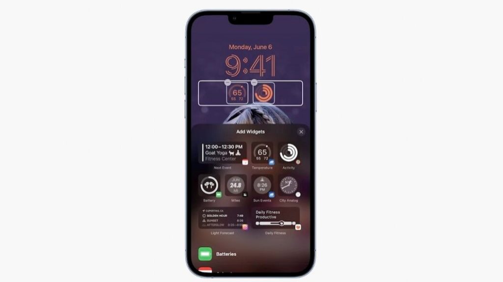iPhone 14 Pro con Always On Display grazie ad iOS 16