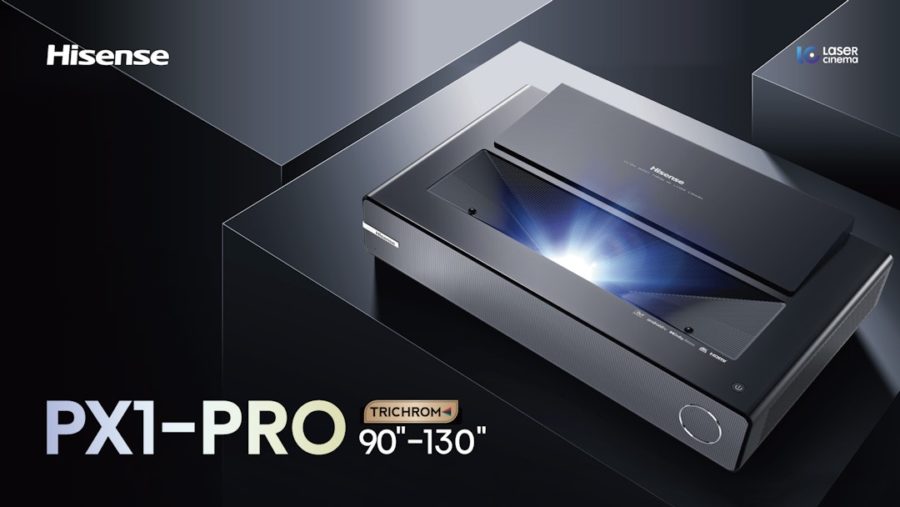Hisense annuncia il nuovo proiettore Laser PX1-PRO con Android TV per Home Cinema