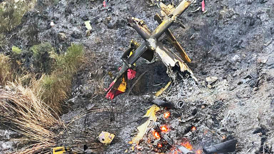 canadair precipitato sull etna 2