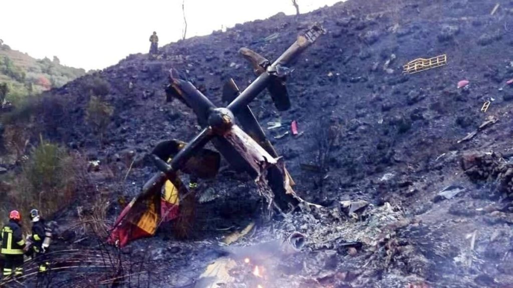 canadair precipitato sull etna 4
