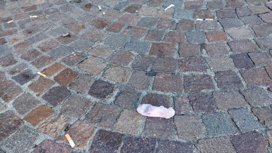 tuscania sesso per strada preservativo ritrovato 2