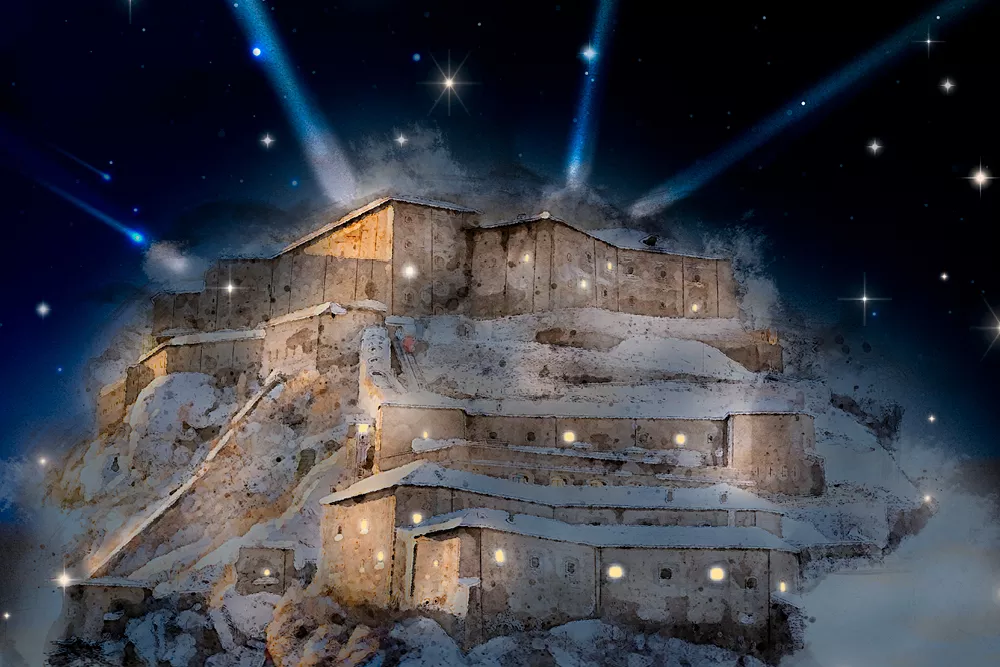 Il videomapping arriva per Natale al Forte di Bard 1 6BDE78DE 08FE 4D10 B9E1 051B442ADD6E