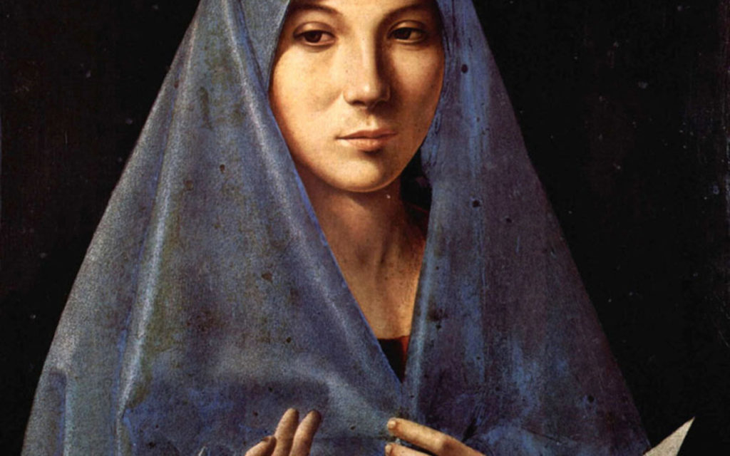 88381 Antonello da Messina Annunciata