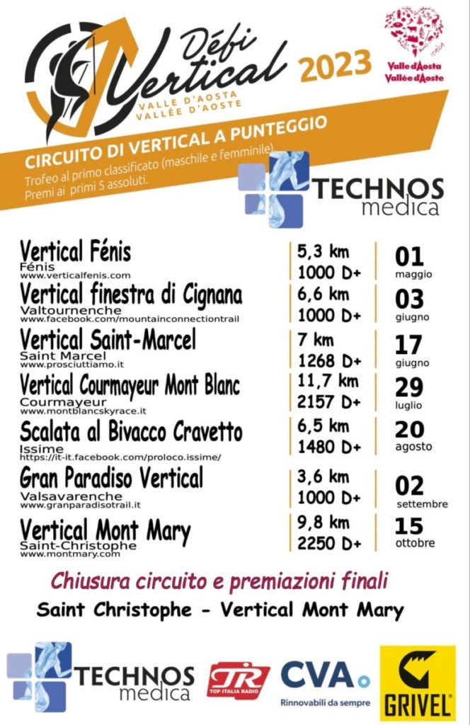 Calendario Defi Vertical 2023