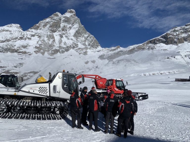 Cervinia piste neve 4