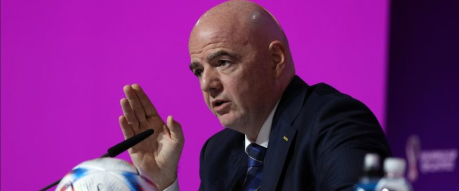 Qatar 2022, il presidente della Fifa: «Oggi mi sento arabo, gay, disabile e migrante» 1 Gianni Infantino Fifa Ansa