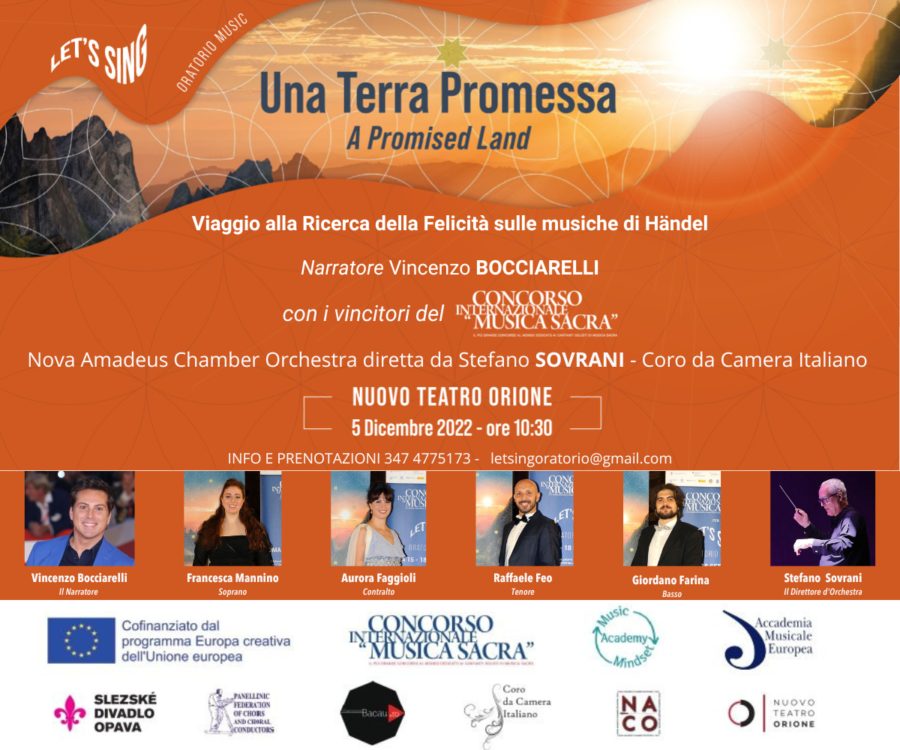 Roma: Una Terra Promessa , Nuovo Teatro Orione – 5 Dicembre 2022
