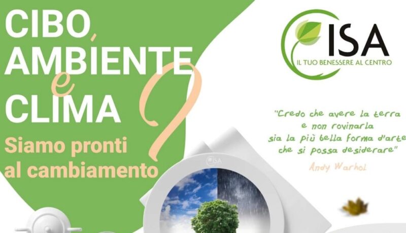 Pescara, “Cibo, Ambiente e Clima: siamo pronti al cambiamento?”