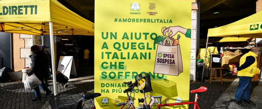 Iniziativa della Coldiretti Ansa