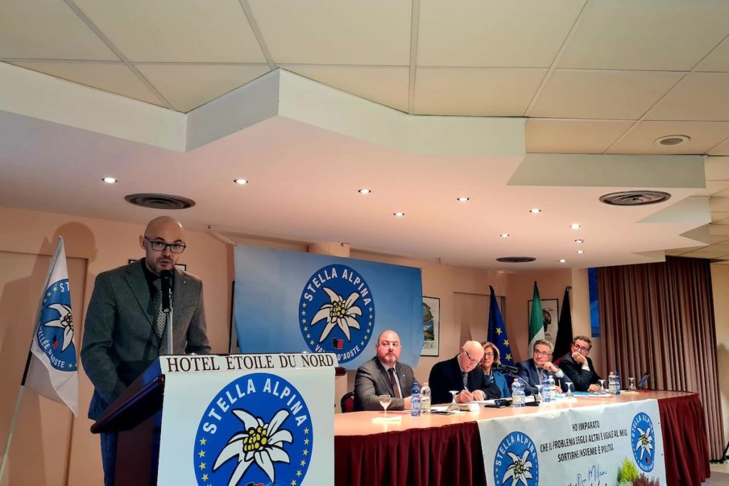 Ronny Borbey al congresso di Stella Alpina