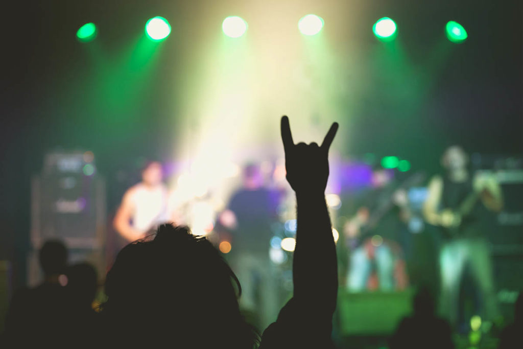 SH concerto live metal