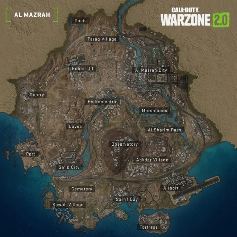 Warzone 2 nuova mappa Al Mazrah