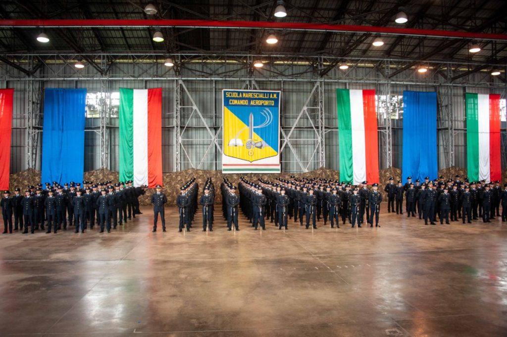 aeronautica consegna dei gradi di maresciallo agli allievi del 23esimo corso deimos ii