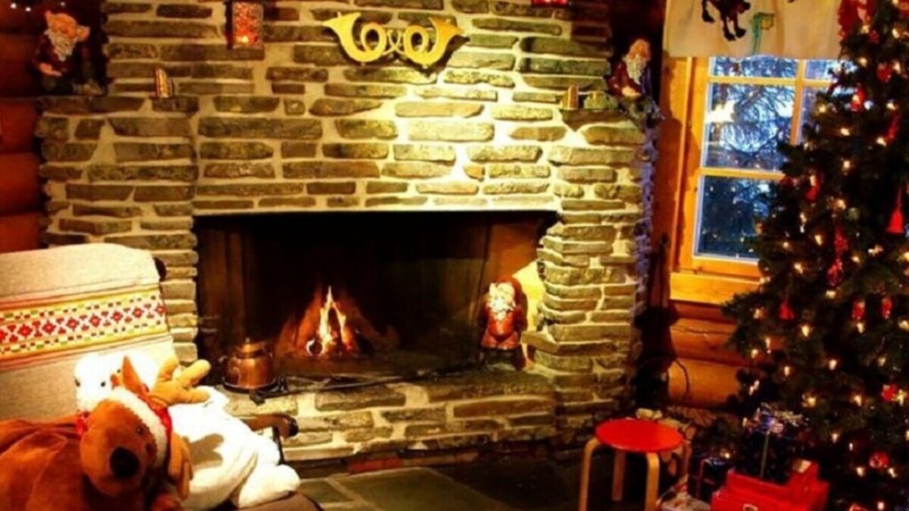 babbo natale caminetto per today 2 2