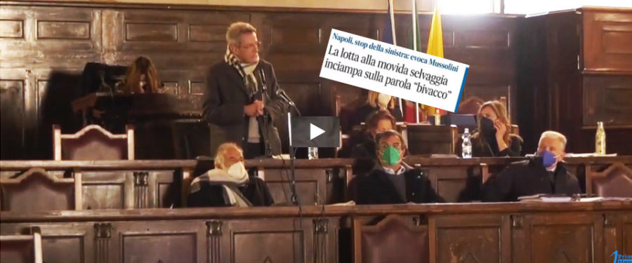 “Bivacco è una parola fascista, non si può usare!”. Sinistra da ridere a Napoli sulle norme anti-movida 1 bivacco napoli 1