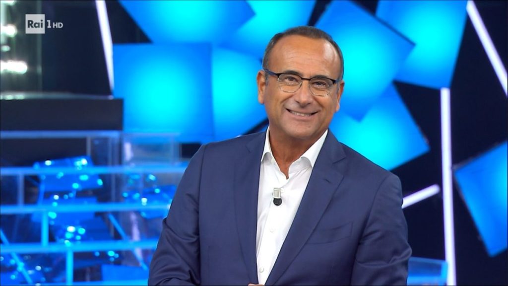 carlo conti tale e quale show 2022