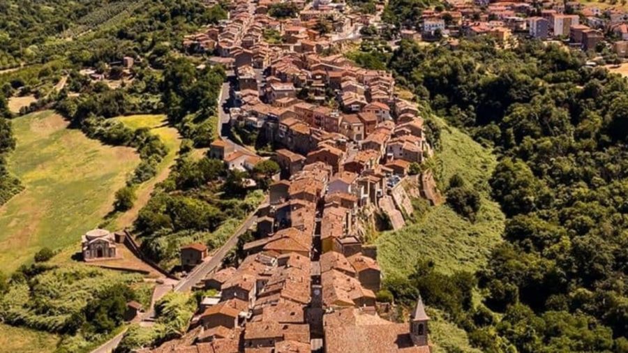 cellere vista dall alto