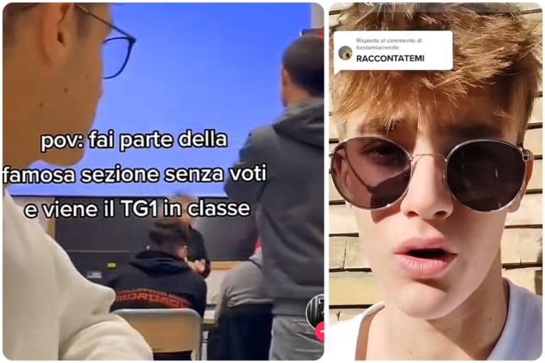 classe senza voti tiktok