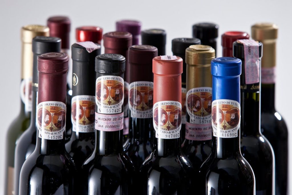 consorzio moscato di scanzo bottiglie
