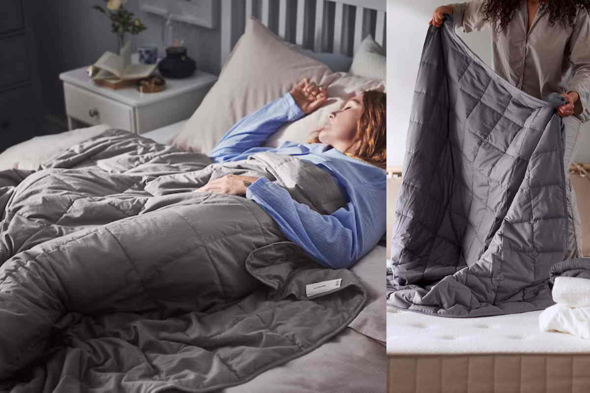Conosci le coperte ponderate? Cosa sono e come funzionano contro l’insonnia per dormire meglio 1 coperta ponderata
