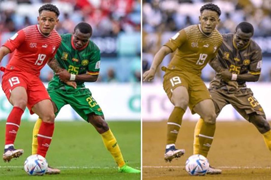 Mondiali Qatar: perché la partita Svizzera-Camerun è stata criticata dai daltonici di tutto il mondo