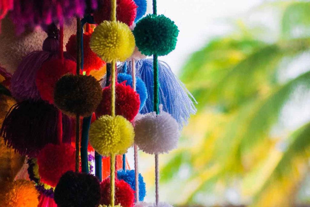 decorazioni pon pon