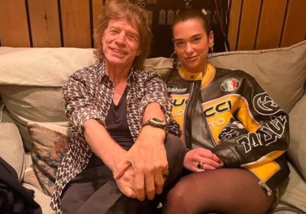 dua lipa mick jagger