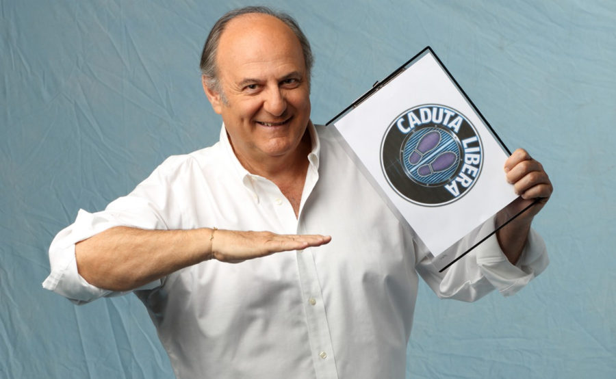 gerry scotti caduta libera